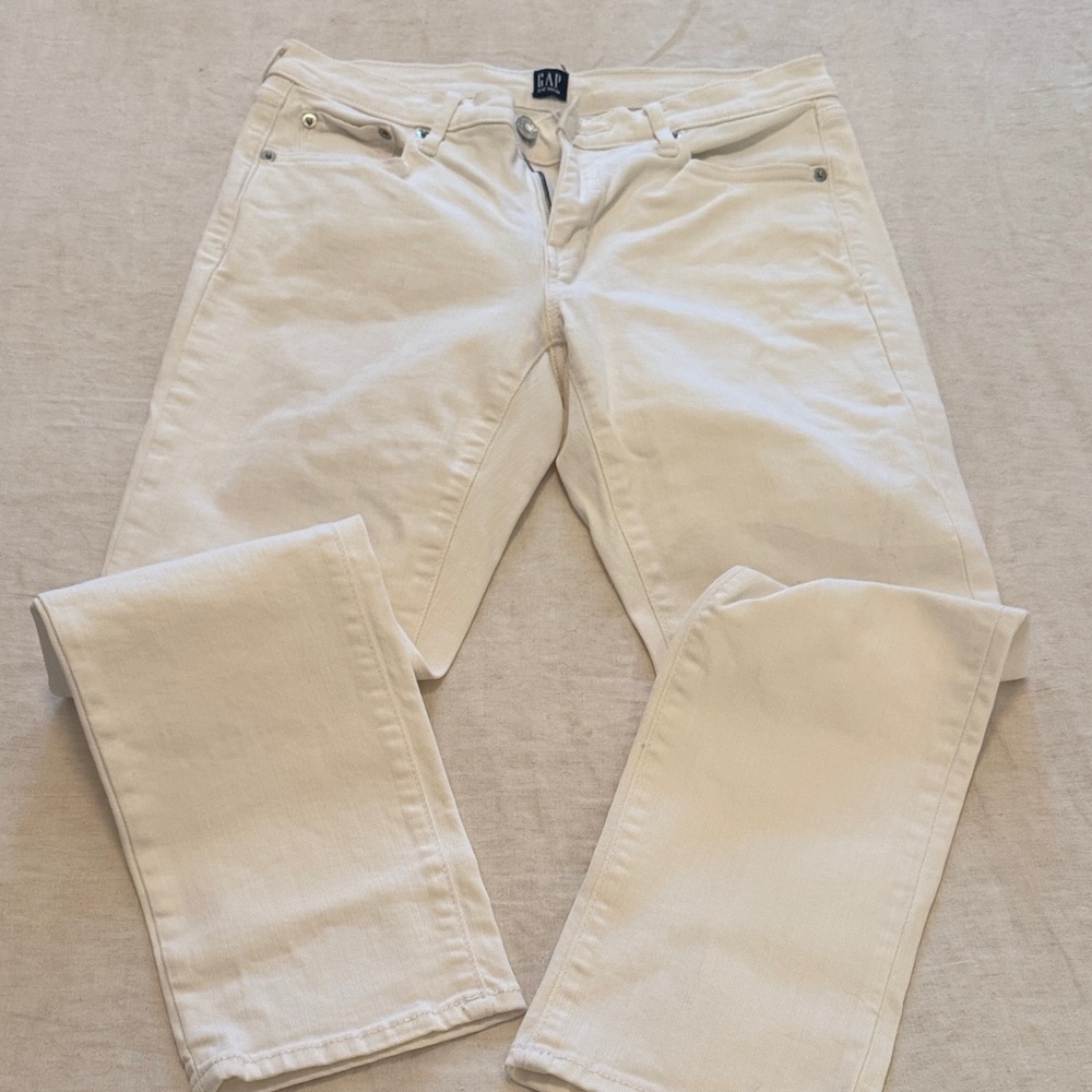 GAP Best Girlfriend White Denim Pants